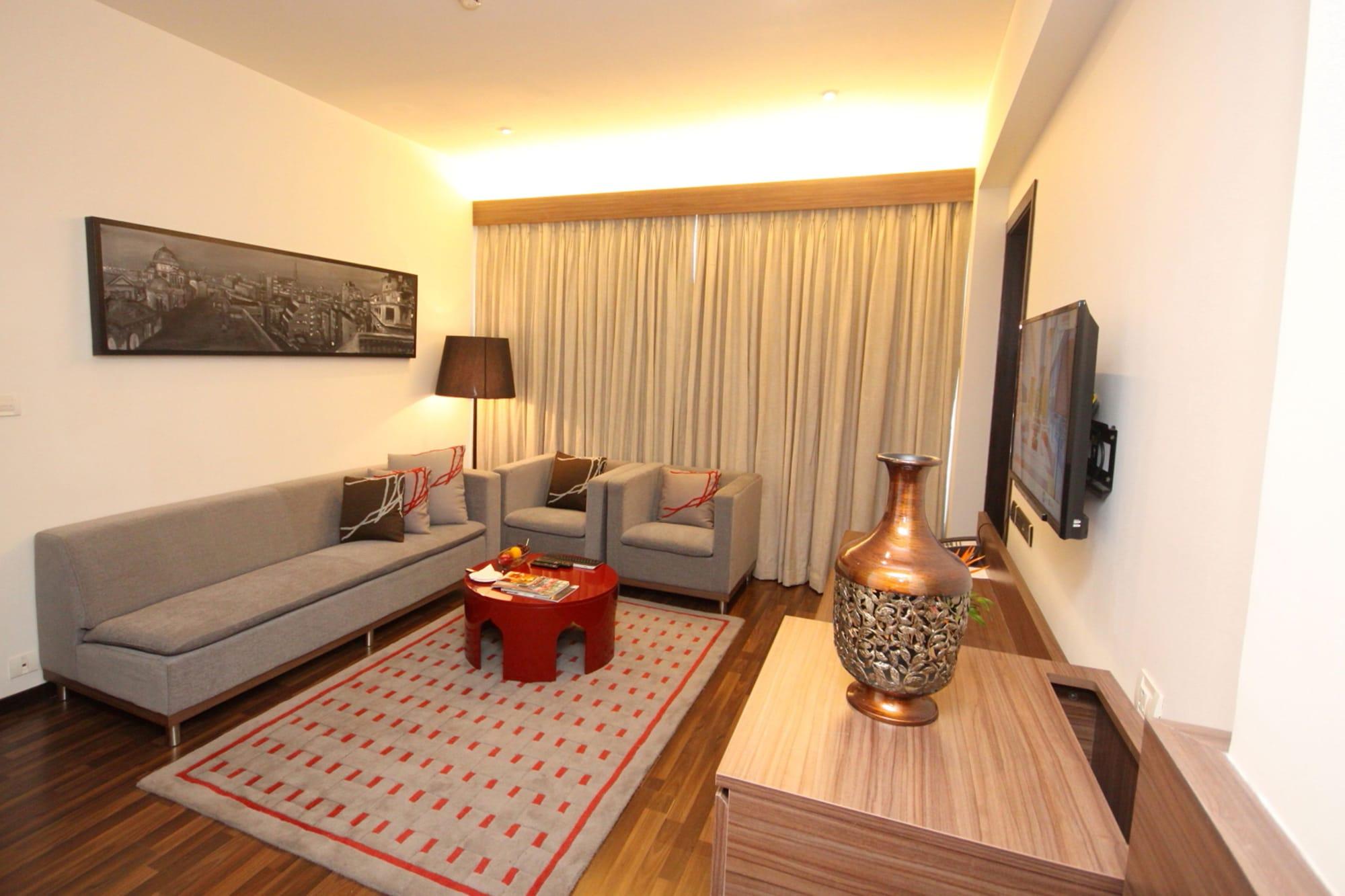 ホテル ビバンタ コルカタ Em バイパス エクステリア 写真 Living room
